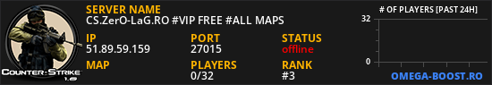 CS.ZerO-LaG.RO #VIP FREE #ALL MAPS