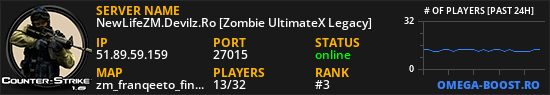 NewLifeZM.Devilz.Ro [Zombie UltimateX Legacy]