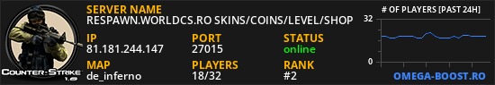 RESPAWN.WORLDCS.RO SKINS/COINS/LEVEL/SHOP